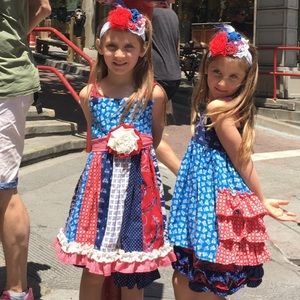 Persnickety size 5 EUC 4th Fourth of July set